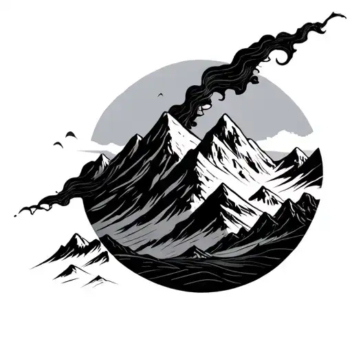 Mountain And Wind