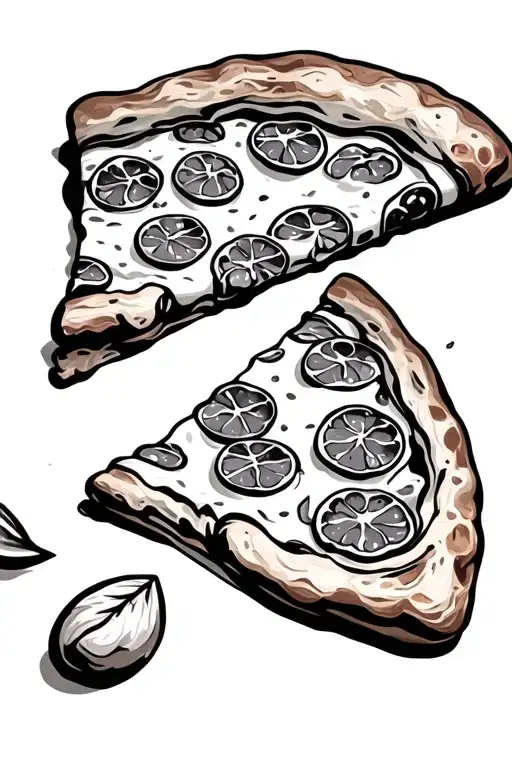 Pizza Slices As Symbols