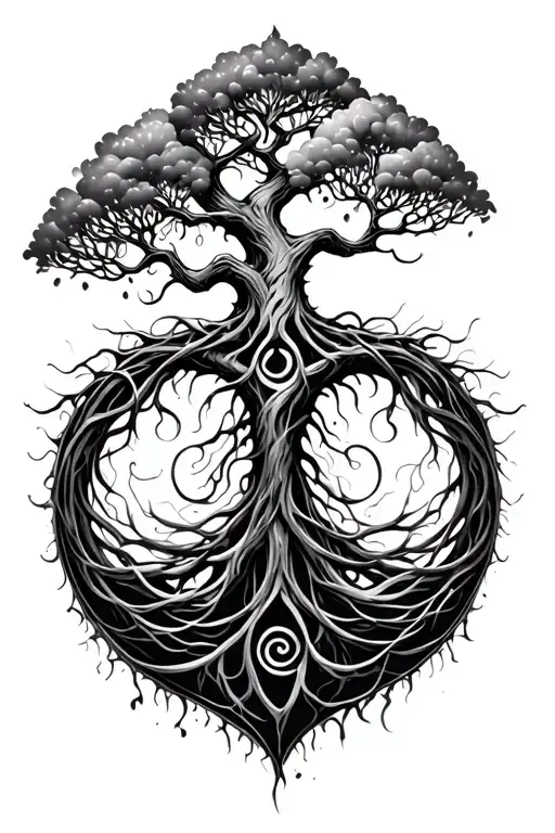 Tree Of Life And Triskell