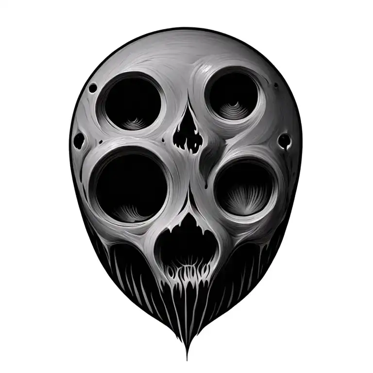 4 Holes Forming The Shape