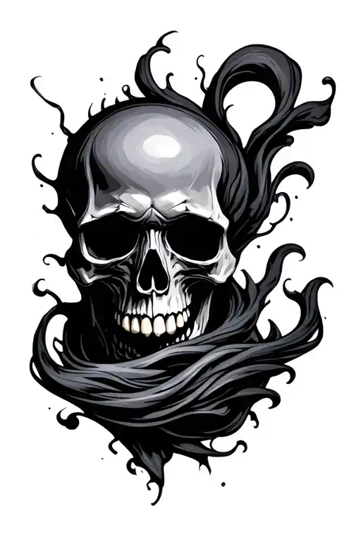 Waving Skull