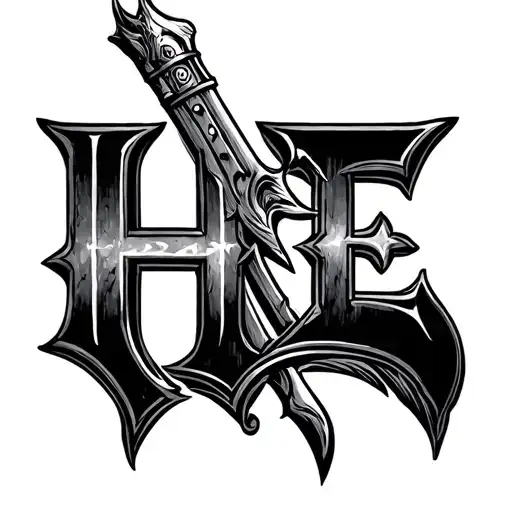 Initials H E And T Made Into Battle With