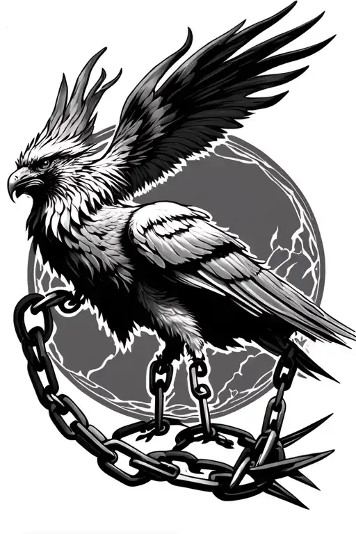 Phoenix Breaking Chains Wrapping