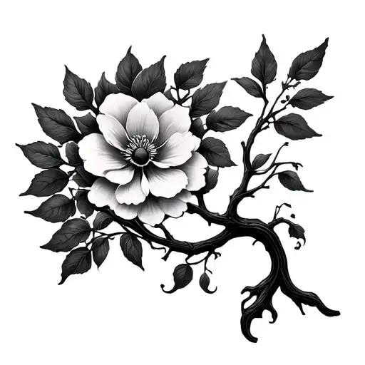 A Tree Of Life Flower