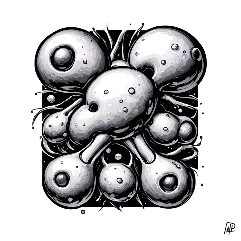Hit Of Dopamine Molecule