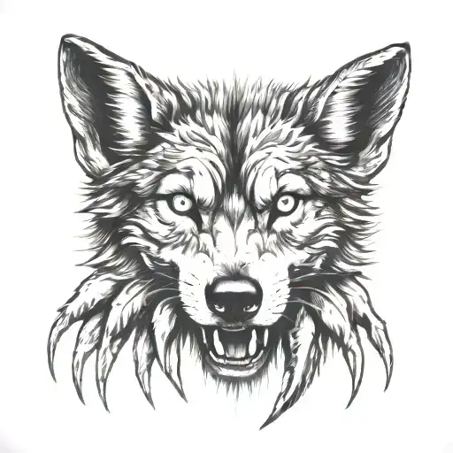 Wolf Claws Stuck In Human Flesh