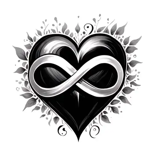 Heart With Infinity Symbol