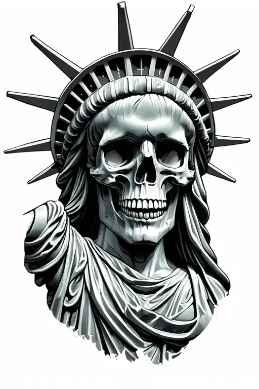 Statue Of Liberty Skulls
