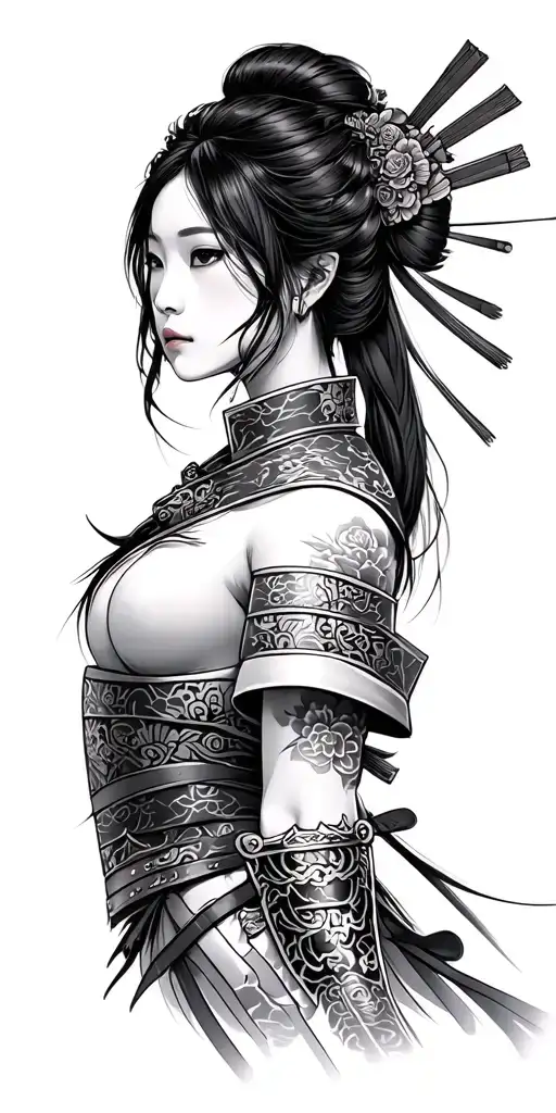 Japanes Female Warrior