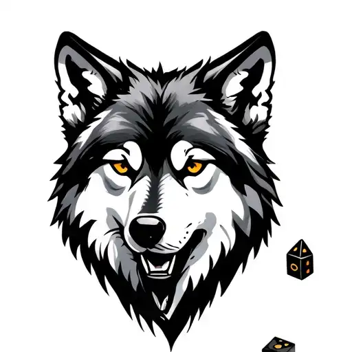 Wolf And Rpg Dice