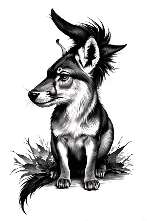 Coverup Tattoo Animal