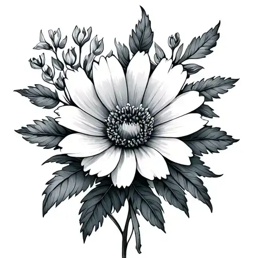 August And March Birth Flower