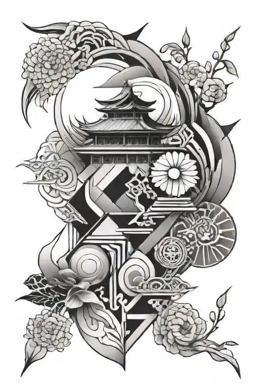 Japanese Geometrical Shapes