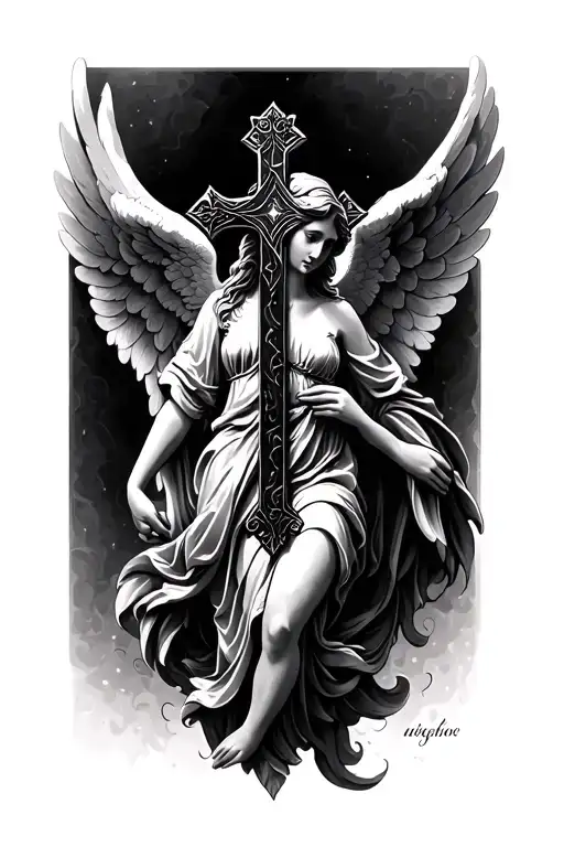 Cross With Angel