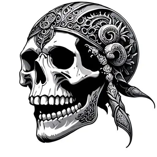 Coral Reef Skull Warrior