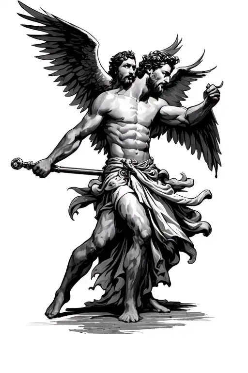 St Gabriel Fighting Stance