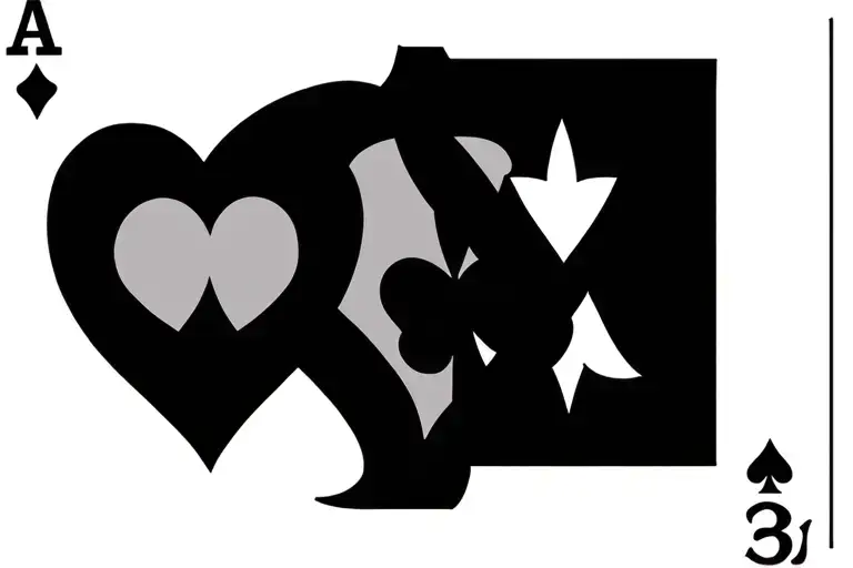 7 Of Hearts Playing Card Deck