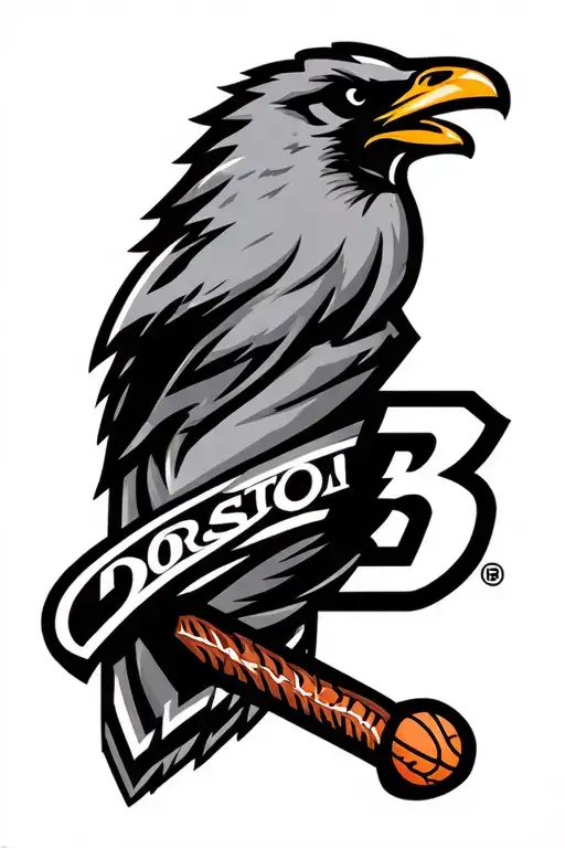 Boston Sports Team Logo Combined Together