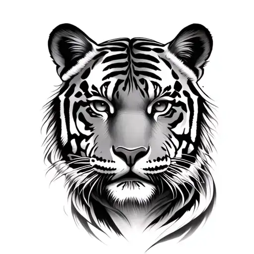 Women Face Tiger