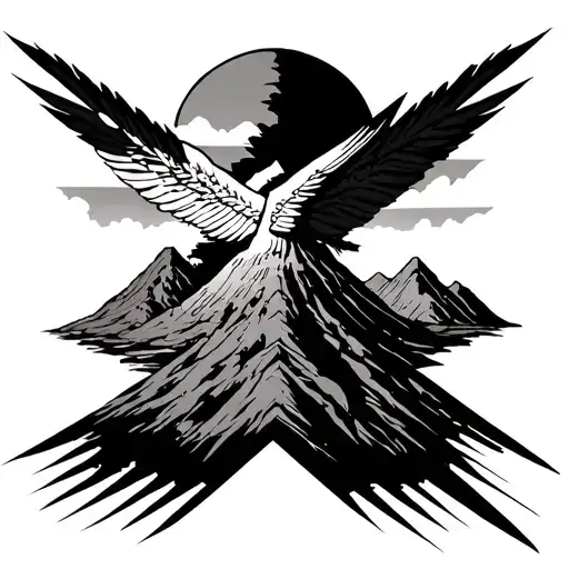 A Canari Or Or Inca Looking At Chimborzao Volcano