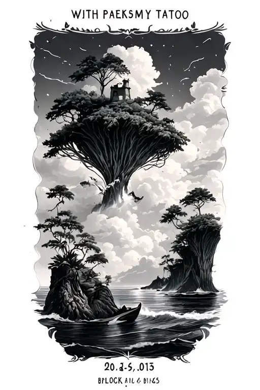 3 Islands From The Top With My Family Birth Date In It