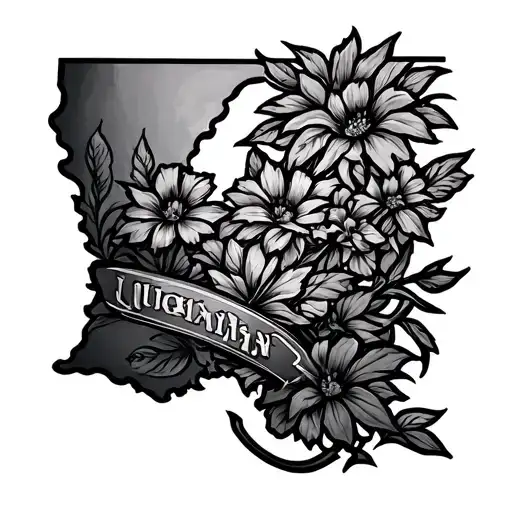 Forearm Tattoo Idea Louisiana
