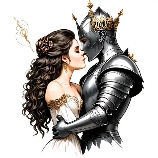 Knight Kissing Princess