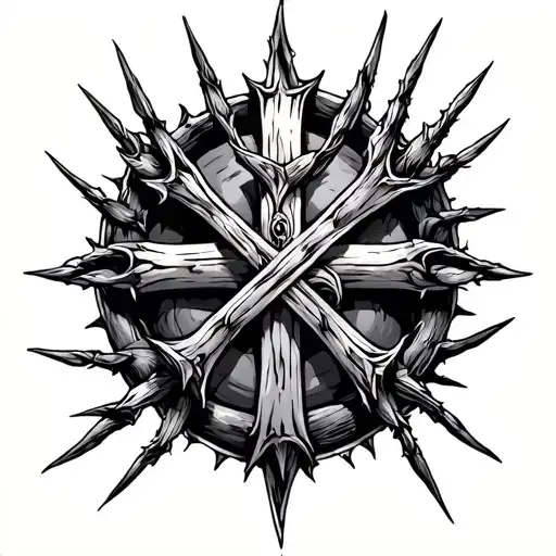 Cross And Thorn Crown
