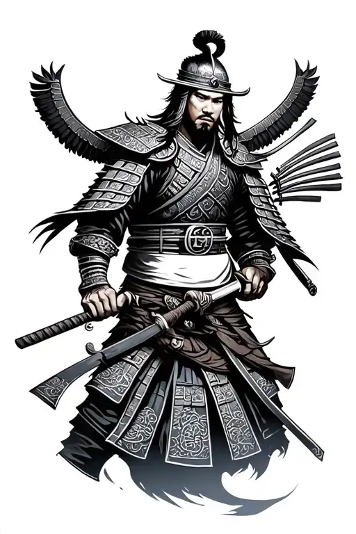 Japanese Samurai Warrior