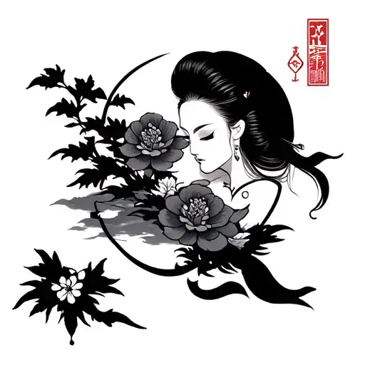 Resilient Japanese Themed Quarter Sleeve