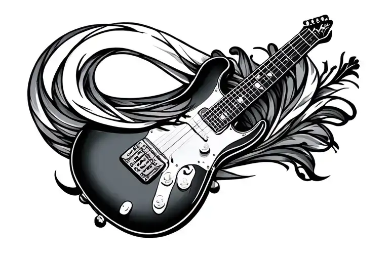 Guitar Neck Intertwined