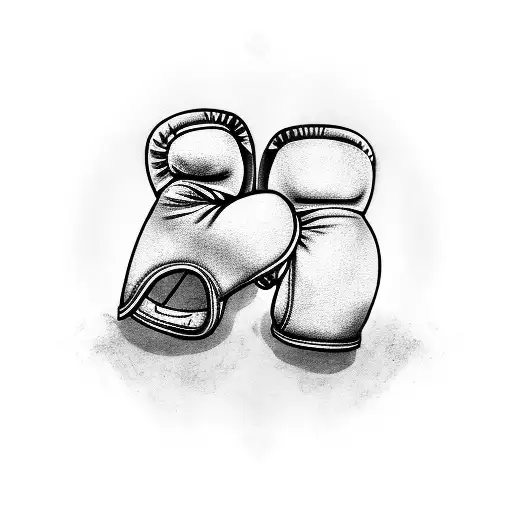 A Therapist Holding Boxing Gloves While Standing On A Mountain Peak