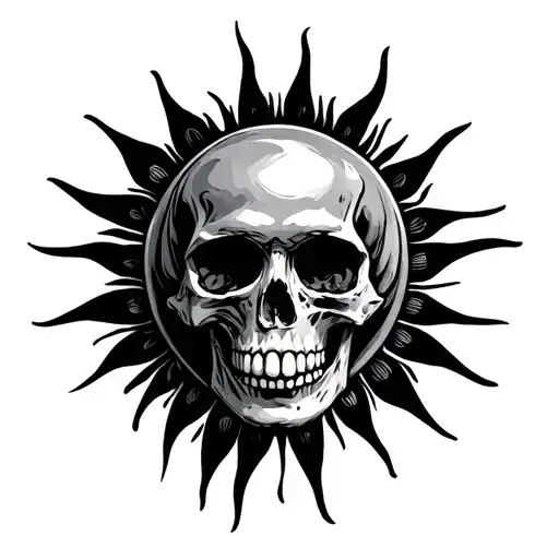 Skull And Sun