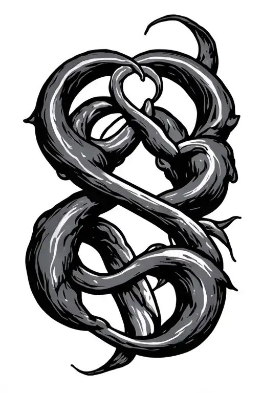 Cancer And Libra Glyphs Combined