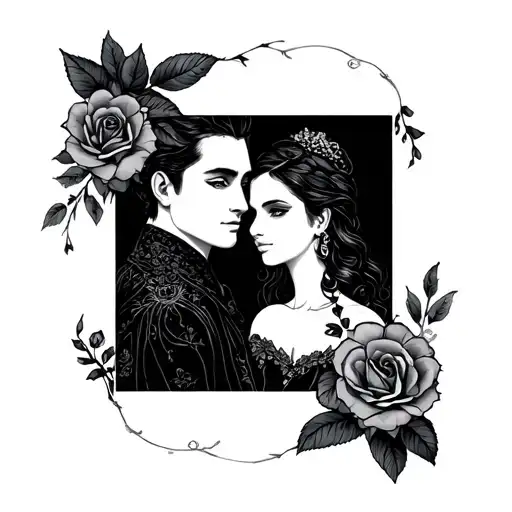 The Lovers Tarro Card