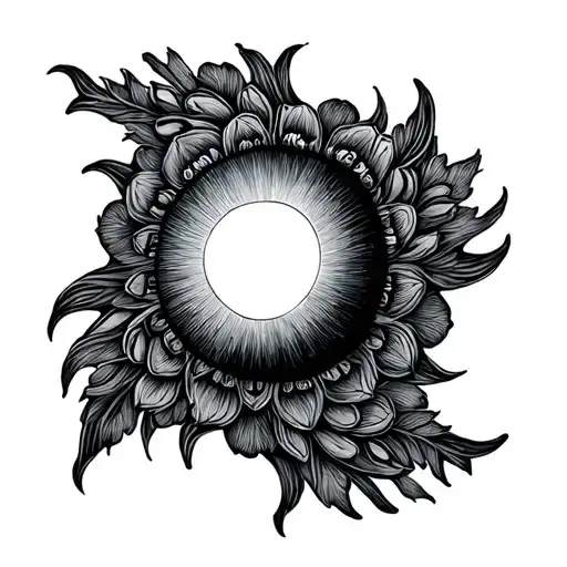 Ornimental Filigree Sun Rising