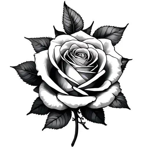 Ana Karina And A Rose Surrounded