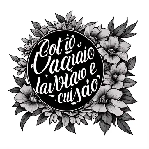 Portuguese Phrases In The Thigh