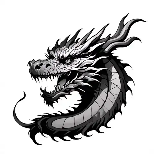 Dragon Surrounding Neck