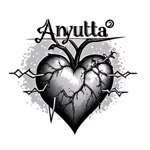 Anyuta Name With Heart Rhythm