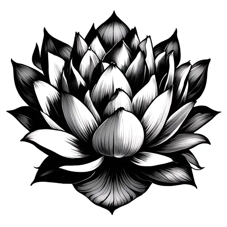 Lotus Flower Intertwined