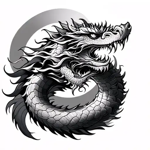 Yakuza Sleeve Tattoo Dragon