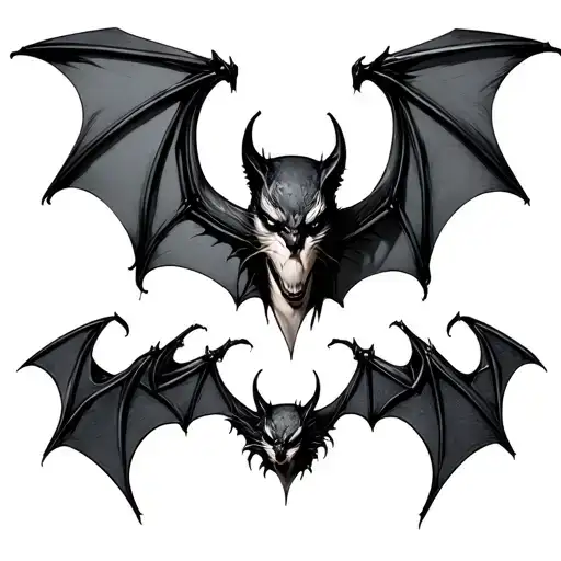 Gothic Themed Bat