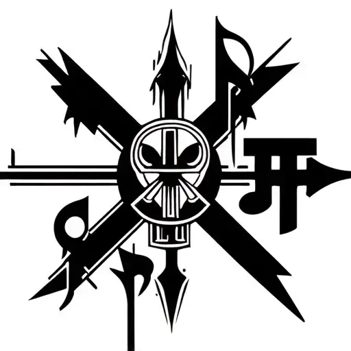 Star Wars Symbols On Shoulders Made Of Hidden Music Notation Within The Design