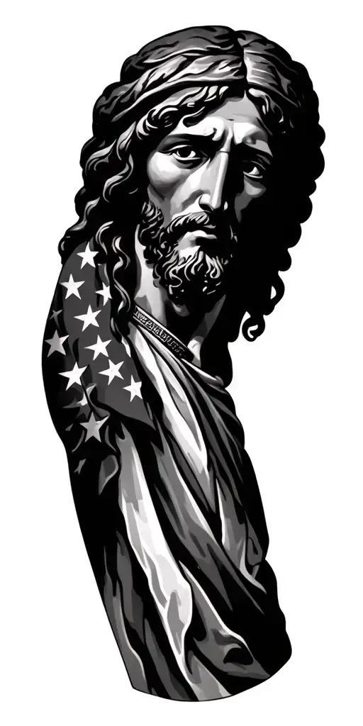 Freedom Jesus Patriotic Arm Sleeve