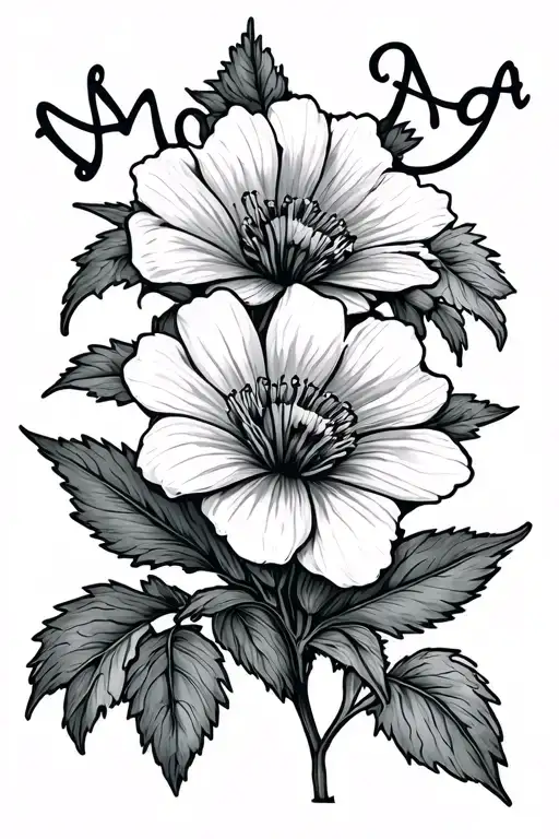 Larkspur That Says Mom