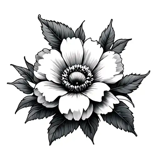 Tatto Flower Flower