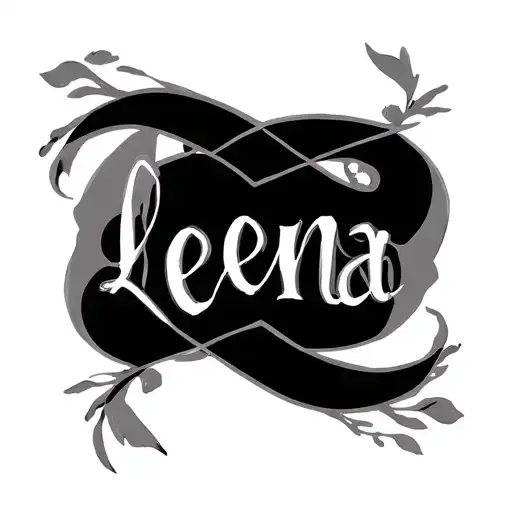 Leena Name Written