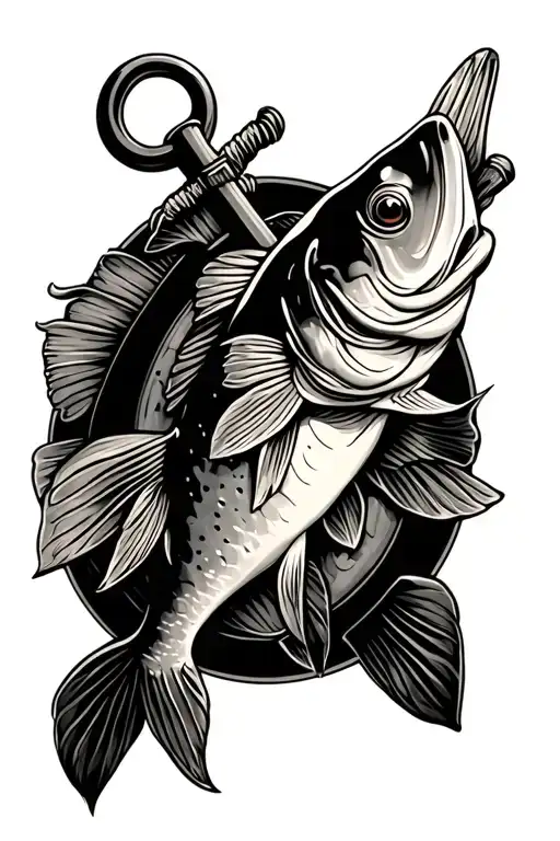 Largemouth Anchor Intertwined