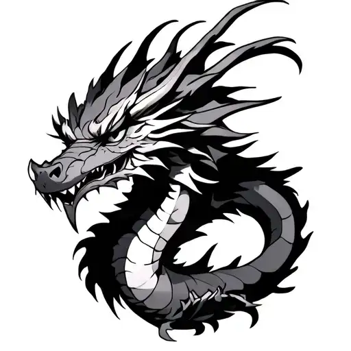 Dragon Anime Character